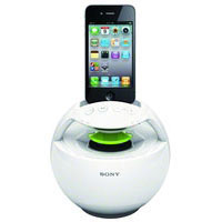 Sony RDP-V20iP Base con altavoz porttil Made for iPod/iPhone (RDP-V20IPW)